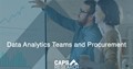 Data Analytics Teams and Procurement