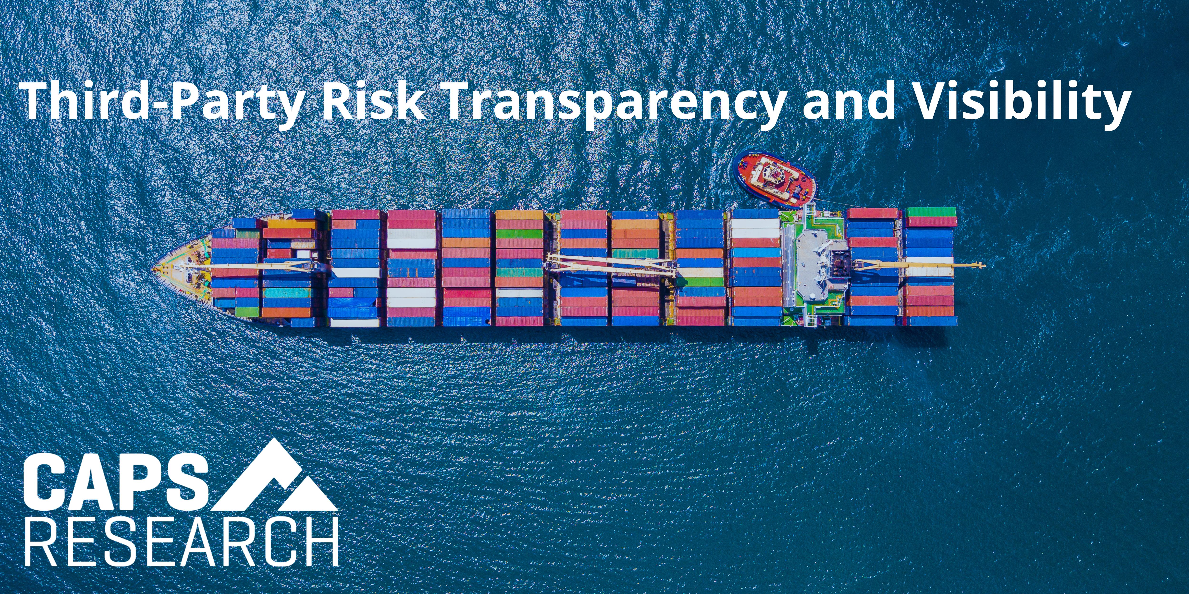 CAPS Research Article - Third Party Risk Transparency and Visibility Research